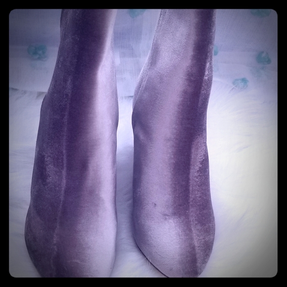 Silver gray booties - Picture 3 of 3